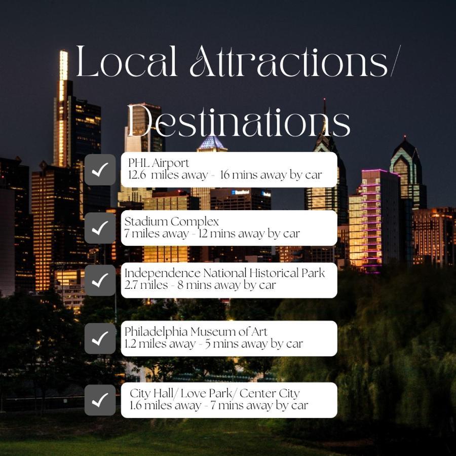 Trendy Fairmount Gem-5 Star Location, Roof Deck, Parking, Gr8 For Families Apartment Philadelphia Ngoại thất bức ảnh